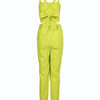 Elegant Women's jumpsuit 2024 Summer Fashion Strap Hollow Sexy Off waist Printed jumpsuit