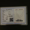 Authentic S925 Sterling Silver Necklace 2mm Sparkling Collarbone, Sweater Chain, High Charm Jewelry Gift Women