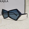 Oversized Square Punk One-piece Sunglasses Women 2024 Luxury Brand Big Frame Shield Sun Glasses For Ladies Wrap Eyewear Goggle