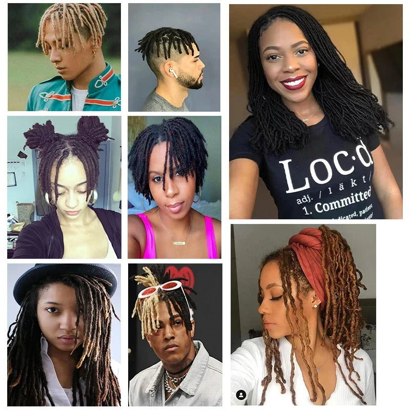 For Junky Curl Afro kinky Curly Synthetic Braiding Hair Extensions For DIY Good Omens 50g/pcs For Dreadlocks Twist Braids Hair