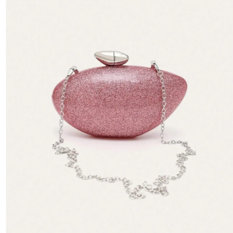 Shell Brand Pearl Brown Marble Acrylic Box Clutches Evening Bag Wedding Party  Female Mini Purse Evening Female Bridal Handbag