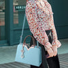 Women Handbag Patchwork Shoulder Messenger Office Work PU Leather Female Bag Ladies Luxury Fashion Elegant