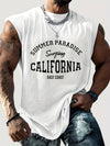 Summer Tank Top Men Gym Fitness Train Clothing Mesh Fabric Quick Dry Body Building Sleeveless Top Fashion Sport Basketball Vest