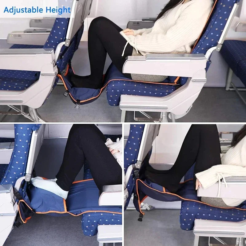 Car Travel Bed Childen And Adults All Can Use Sit On A Long Distance Plane To Sleep Foot Bike Baby Travel Hammock Accessories