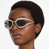 XJiea 2024 Designer Rhinestone Sunglasses For Women Luxury Brand Fashion Steampunk Men Eyeglasses Party Beach Shades Accessory