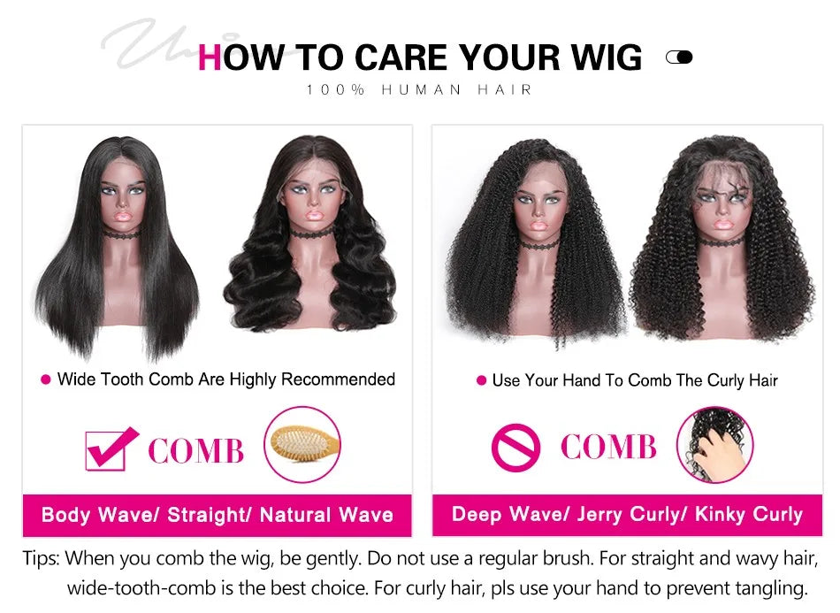 Unice Hair Headband Wig Human Hair Headband Scarf Wig Water Wave Human Hair Wigs for Women No Glue No Sew In Beginner Friendly
