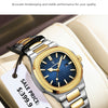 POEDAGAR Luxury Square Watch for Woman Waterproof Luminous Date Ladies Watch Stainless Steel Quartz Women's Watches Female Reloj