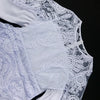 White Lace Dresses for Women Vintage Crew Neck Embroidery Tunic Package Hip Retro Elegant Midi Dress Holiday Party Wedding Gowns