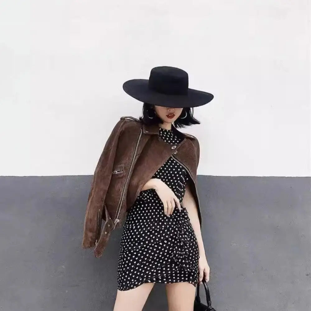 Hepburn Style Women Flatcap New French Elegant Flat-top Cap Dame Hat Retro Wide Brim Felt Hat Women