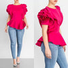 New Style Bandage Crop Top Girl Club Shirt Sexy Woman Blouse
