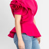 New Style Bandage Crop Top Girl Club Shirt Sexy Woman Blouse