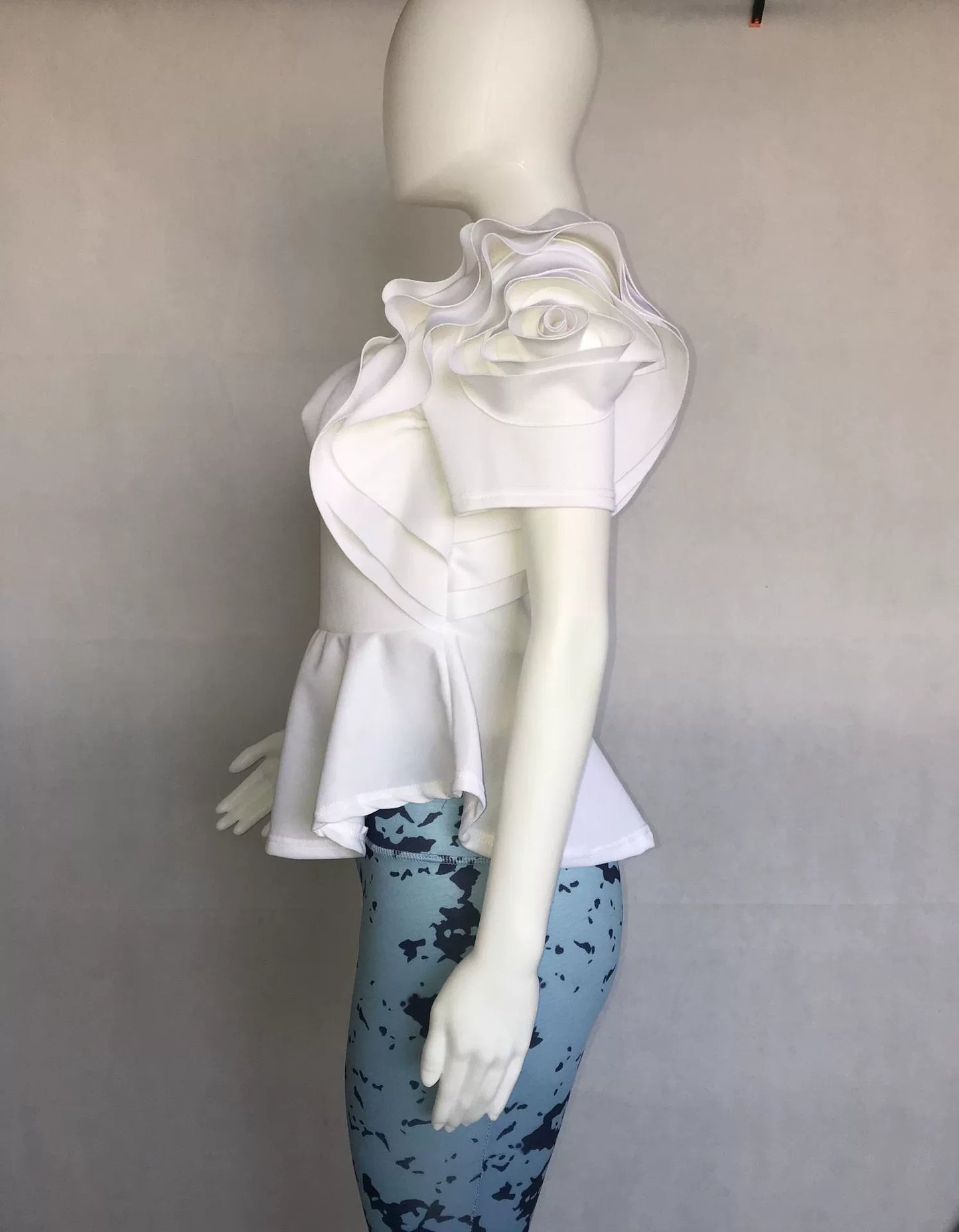 New Style Bandage Crop Top Girl Club Shirt Sexy Woman Blouse