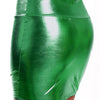 Autumn and Winter Mid-Length Imitation Leather Bronzing plus Size Skirt