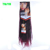 Wig Female Kinkybraidhairsyntheticextension Black Dreadlocks Caterpillar Braid Hot