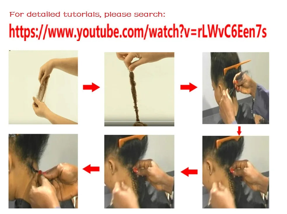 For Junky Curl Afro kinky Curly Synthetic Braiding Hair Extensions For DIY Good Omens 50g/pcs For Dreadlocks Twist Braids Hair