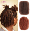 Afro kinky Curly Synthetic Braiding Hair Extensions For DIY Good Omens Cosplay 10 Inch 50g/pcs For Dreadlocks Twist Braids Hair