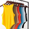 summer solid sexy bodycon women bodysuits female 8 color green slim casual  bodysuit chic lady club short playsuits femme