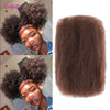 For Junky Curl Afro kinky Curly Synthetic Braiding Hair Extensions For DIY Good Omens 50g/pcs For Dreadlocks Twist Braids Hair