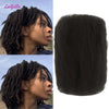 Afro kinky Curly Synthetic Braiding Hair Extensions For DIY Good Omens Cosplay 10 Inch 50g/pcs For Dreadlocks Twist Braids Hair