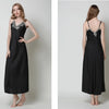 Women's Nightdress Lace Satin Nightgowns Sexy Lingerie Long Chemise Sleepwear