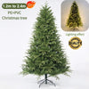 Artificial Christmas Tree PE+PVC Encryption with LED Lights Large Christmas Tree 120CM - 240CM Home Christmas New Year Decorations - MAGUSTA BEAUTY