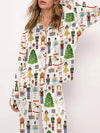 Christmas Tree Long Sleeve Women's Pajamas Set Fashionable Casual Comfortable 3D Printed Casual Y2K Women's Pajama Set 2025 - MAGUSTA BEAUTY