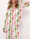 Christmas Tree Long Sleeve Women's Pajamas Set Fashionable Casual Comfortable 3D Printed Casual Y2K Women's Pajama Set 2025 - MAGUSTA BEAUTY