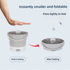 Foldable Electric Cooker 220V Mini Multifunction Hot Pot Food Steamer Cooking Machine for Dormitory Noodle Cooker for Travel