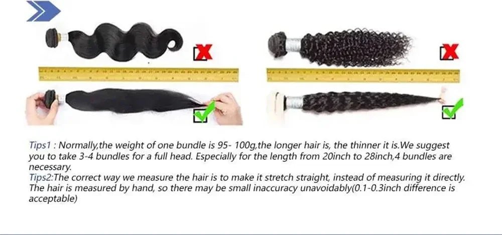 Deep Wave Human Hair Bundles, 12A Curly Bundles Human Hair, 22 24 26 Inch Wet and Wavy Brazilian Virgin Deep Wave - MAGUSTA BEAUTY