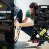 VEVOR 5 Ton 12V Electric Car Jack Kit + Impact Wrench LED Light Portable Hydraulic Jack 13.5-36 CM Tire Lifting Car Repair Tool