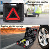 VEVOR 5 Ton 12V Electric Car Jack Kit + Impact Wrench LED Light Portable Hydraulic Jack 13.5-36 CM Tire Lifting Car Repair Tool