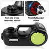 VEVOR 5 Ton 12V Electric Car Jack Kit + Impact Wrench LED Light Portable Hydraulic Jack 13.5-36 CM Tire Lifting Car Repair Tool