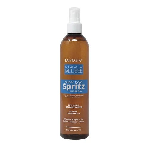Fantasia Liquid Mousse Spritz - Strong Hold, Fast Drying, Long-Lasting Style, Perfect for All Hair Types - MAGUSTA BEAUTY