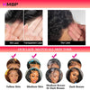 Glueless Lace Fronta Wigs Human Hair Afro Kinky Curly 500 Density 360/13x6 Hd Lace Frontal Wigs Human Hair Pre Plucked For Women - MAGUSTA BEAUTY