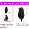 Half Wig Human Hair Wigs 200% Half Wig Kinky Curly Human Hair Wigs 3 In 1 Invisible Hairline Wear Go With Drawstring Seamless - MAGUSTA BEAUTY
