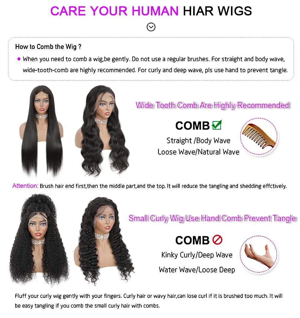 Half Wig Human Hair Wigs 200% Half Wig Kinky Curly Human Hair Wigs 3 In 1 Invisible Hairline Wear Go With Drawstring Seamless - MAGUSTA BEAUTY