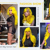 Light Yellow 613 13x6 HD Lace Frontal Wig Human Hair Body Wave Transparent Lace Wig 613 Colored Human Hair Wigs 200% For Women - MAGUSTA BEAUTY