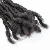 Loc Extension Human Hair 0.6cm Width 8inch 50 Strands Handmade Dreadlock Inter Extension Human Hair for Women/Men/Kids - MAGUSTA BEAUTY