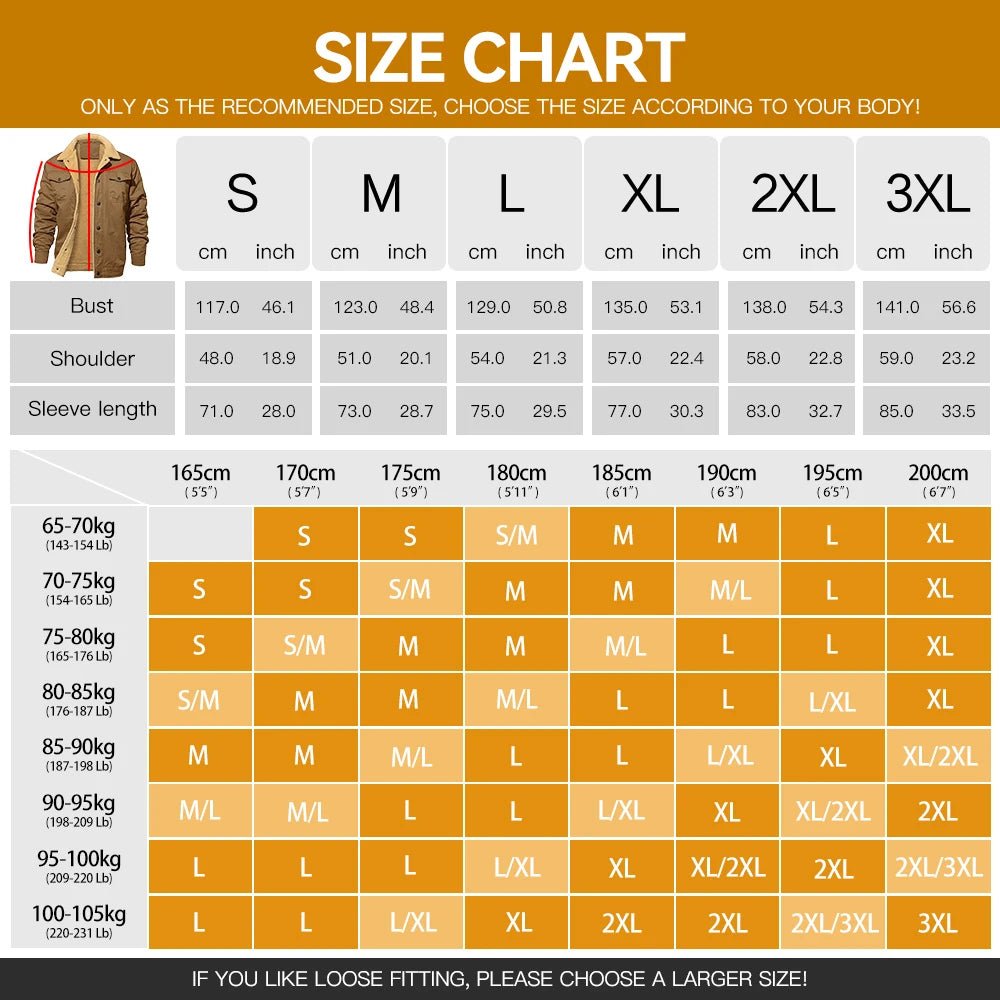 Men's Jackets Winter Warm Waterproof Fleece Lined High Quality Multi - color Coat Comfortable Casual Outerwear US Size - MAGUSTA BEAUTY