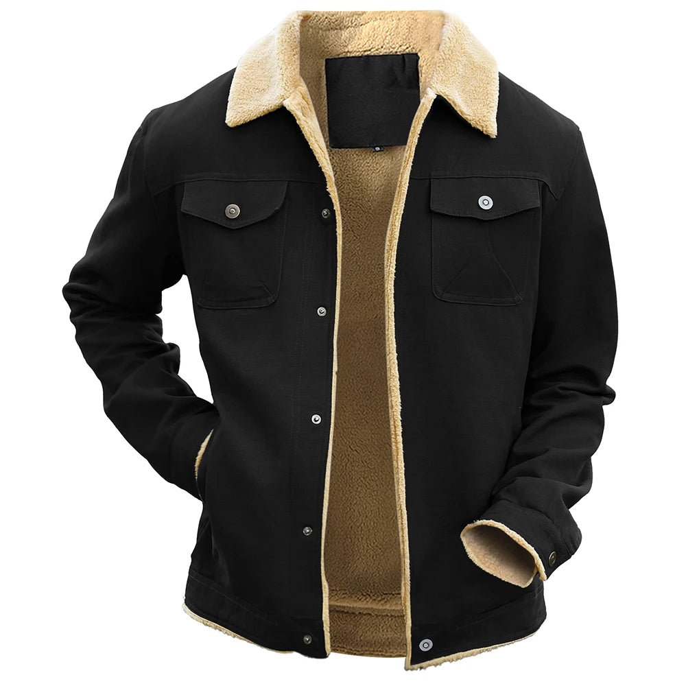 Men's Jackets Winter Warm Waterproof Fleece Lined High Quality Multi - color Coat Comfortable Casual Outerwear US Size - MAGUSTA BEAUTY