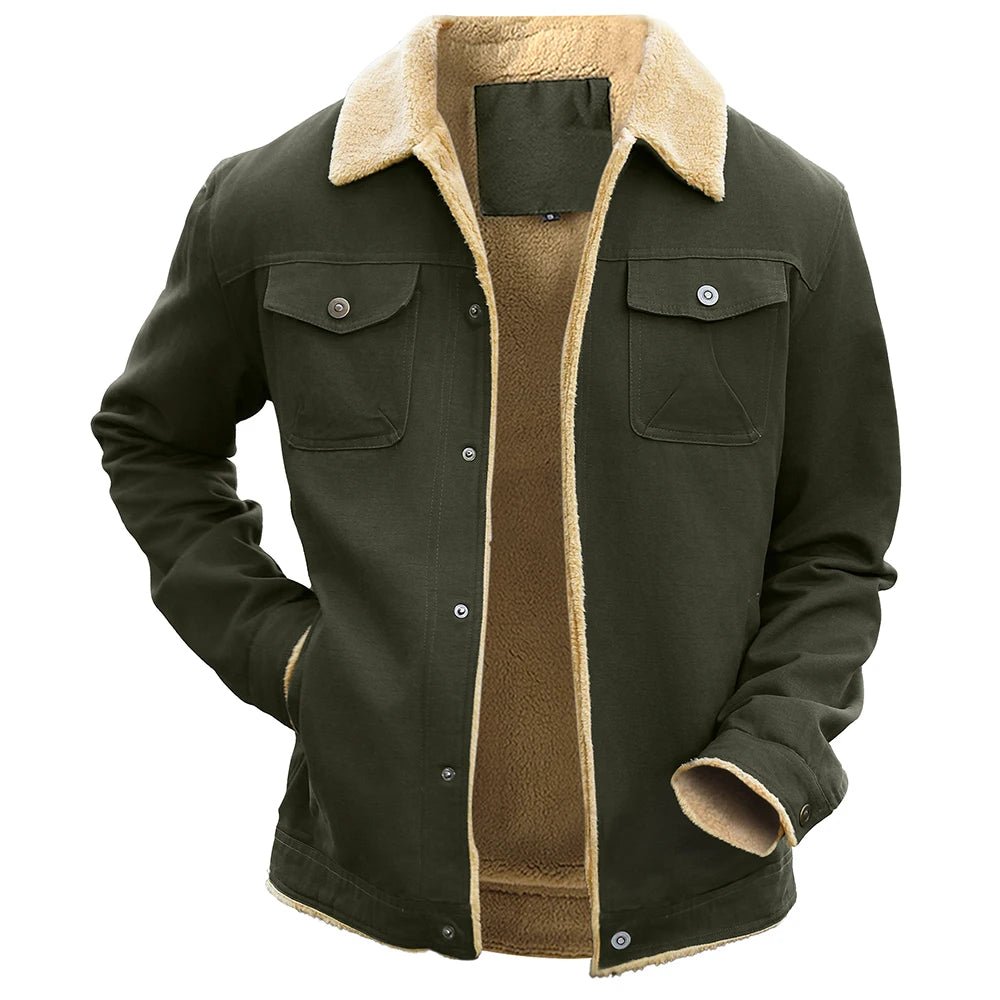 Men's Jackets Winter Warm Waterproof Fleece Lined High Quality Multi - color Coat Comfortable Casual Outerwear US Size - MAGUSTA BEAUTY