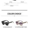 New Luxury D Brand Glamour Sunglasses For Women And Men Stylish Cat Eye Designer Eyewear Classic Fashion Unisex Glasses UV400 - MAGUSTA BEAUTY