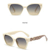 New Luxury D Brand Glamour Sunglasses For Women And Men Stylish Cat Eye Designer Eyewear Classic Fashion Unisex Glasses UV400 - MAGUSTA BEAUTY