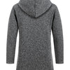 New Streetwear Men's Long Sleeve Sweatshirts for Men Zipper Hooded Oversize Winter Warm Jacket Coat Outdoor Tracksuit Men - MAGUSTA BEAUTY