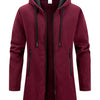 New Streetwear Men's Long Sleeve Sweatshirts for Men Zipper Hooded Oversize Winter Warm Jacket Coat Outdoor Tracksuit Men - MAGUSTA BEAUTY