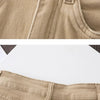 Retro Army Green Work Wear Denim Shorts New Summer Cool Girl Chic Belt Pocket Design High Waist Dance Ultra Short Hot Pants - MAGUSTA BEAUTY