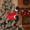 Santa Claus Legs Hanging, Christmas Tree Plush Decor, Santa Claus Elf Leg Christmas Decorations for Xmas Hanging Ornaments - MAGUSTA BEAUTY