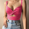 Sexy Women Sleeveless Short Crop tops Ladies Vest Casual Tank Top Women's Tube Top Female Black White - MAGUSTA BEAUTY