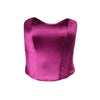Sexy Women Tube Tops Solid Sleeveless Slim Skinny Corset Cropped Top 2024 Summer Casual Elegant Female Strapless Vest - MAGUSTA BEAUTY