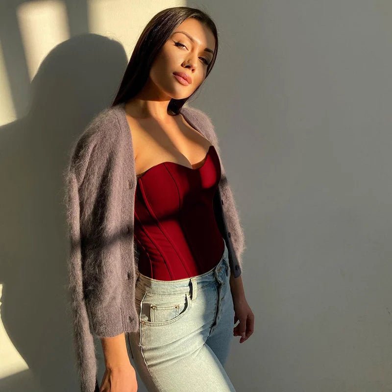Sleeveless Off Shoulder Vest Women Fashion Sexy Tops Vest Female Solid Color Summer Backless Tops For Ladies Outwear - MAGUSTA BEAUTY